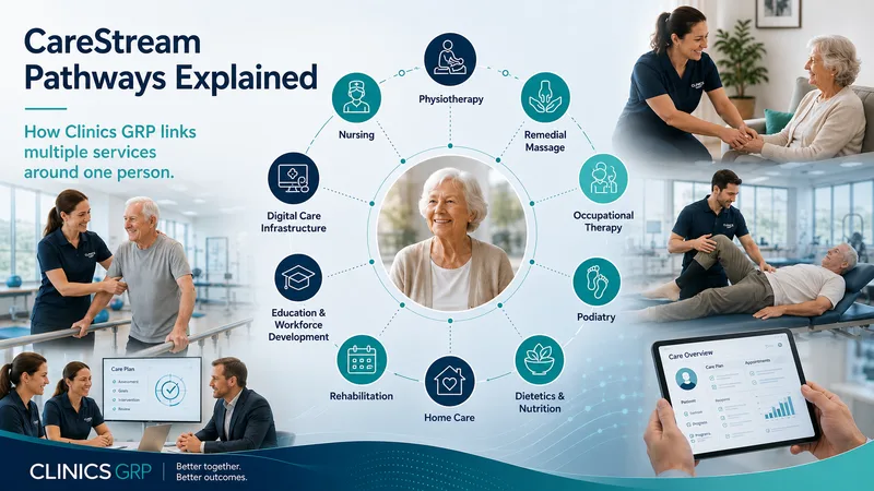 CareStream Pathways Explained: How Clinics GRP Links Multiple Services Around One Person